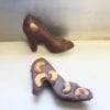 milk chocolate cashew shoe
