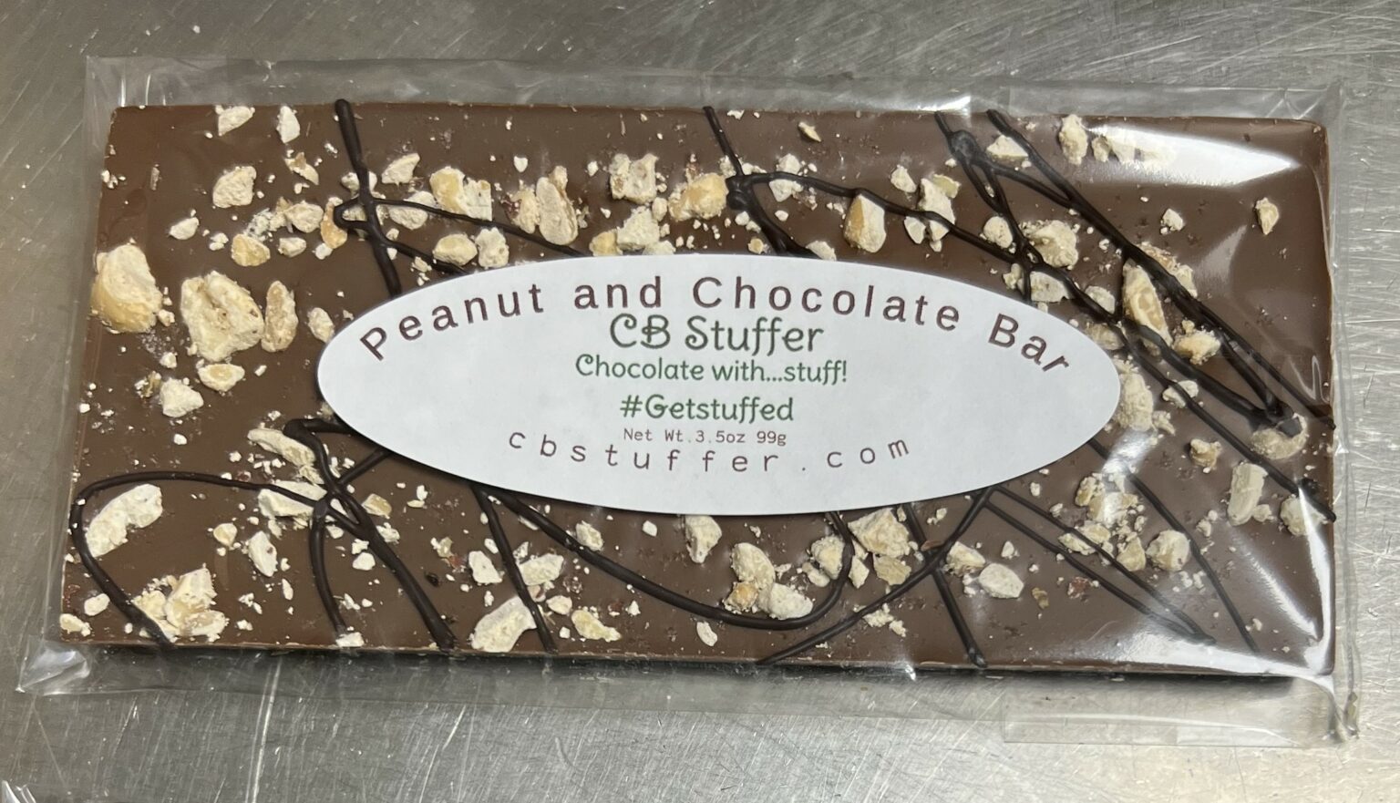 Milk Chocolate Peanut Gourmet Bar CB Stuffer