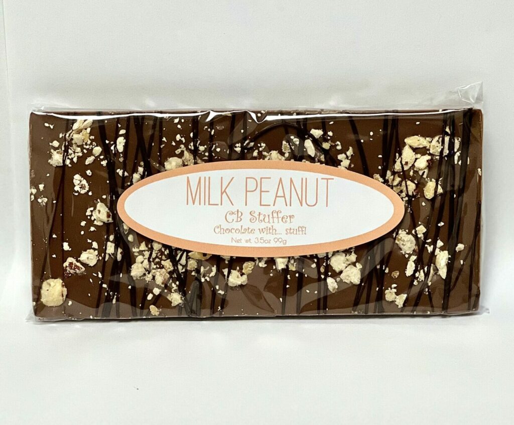Milk Chocolate Peanut Gourmet Bar CB Stuffer